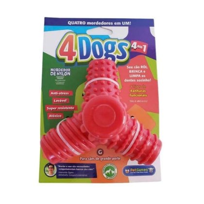 Brinquedo Mordedor Pet Games 4 Dogs Nylon> - Dog Feliz - Pet shop Online