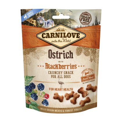 Snack de Avestruz e Amoras Carnilove - 200g