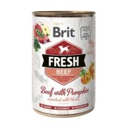 Alimento úmido Fresh Brit sabor carne Bovina com Abóbora - 400g