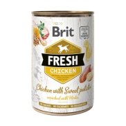 Alimento úmido Fresh Brit sabor Frango com Batata Doce - 400g