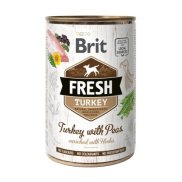 Alimento úmido Fresh Brit sabor Peru com Ervilhas - 400g