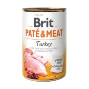 Alimento úmido Paté&Meat Brit sabor Peru - 400g
