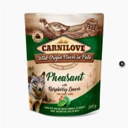 Pouch - Alimento úmido de Faisão e Folhas de framboesa Carnilove - 300g