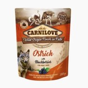 Pouch - Alimento úmido de Avestruz com Amoras Carnilove - 300g
