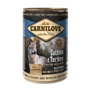 Alimento úmido sabor Salmão e Peru Carnilove - 400g