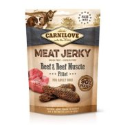 Snack Meat Jerky Carne bovina e músculo Carnilove - 100g