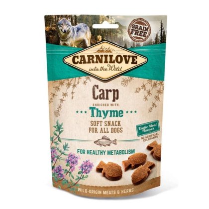 Snack de Peixe Carpa e Tomilho Carnilove - 200g